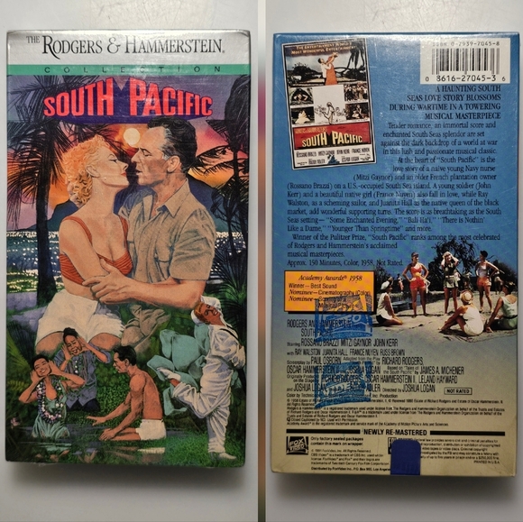 Rodgers & Hammerstein's South Pacific Movie VHS Tape - Picture 14 of 14